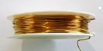 WCD08 Alambre de Cobre. Dorado 0.8mm. 3m. WCD08 Alambre de Cobre. Dorado 0.8mm. 3m.